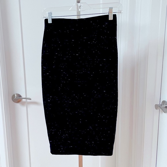 Aritzia Wilfred Dark Grey speckled Skirt size S - Picture 5 of 12